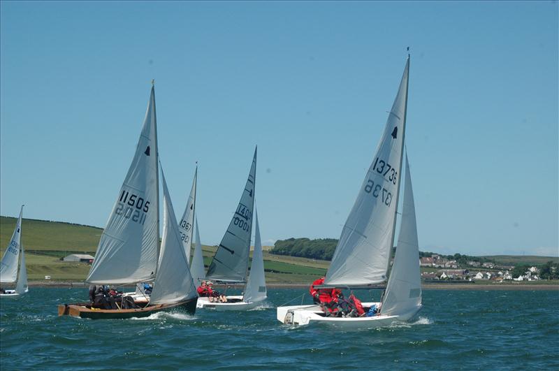 GP 14 Scottish Championship at Loch Ryan Sailing Club photo copyright Jim Ryder taken at Loch Ryan Sailing Club and featuring the GP14 class