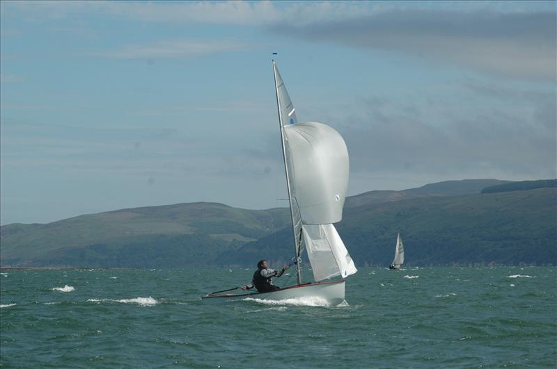 GP14 Scottish National Championships photo copyright Fred Fuller taken at Loch Ryan Sailing Club and featuring the GP14 class