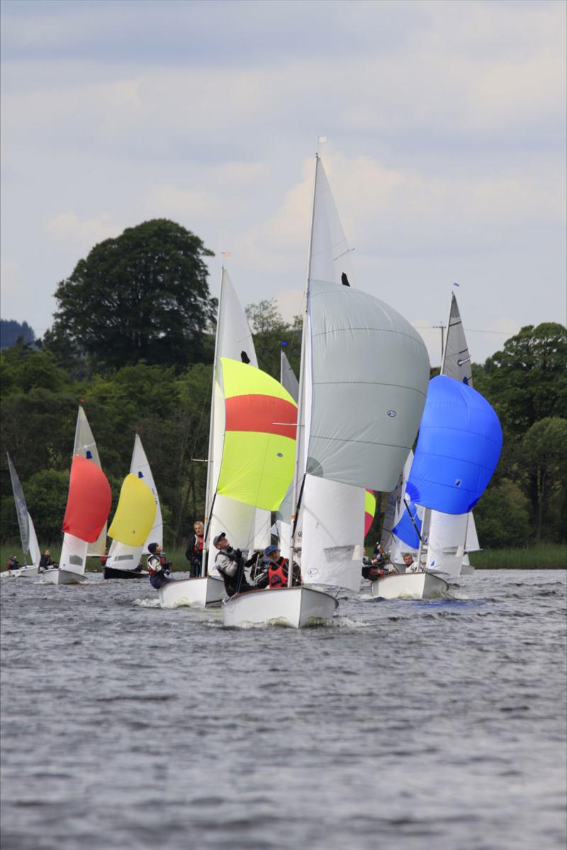 GP14 Scottish Championship at Annandale photo copyright Tony Lyman taken at Annandale Sailing Club and featuring the GP14 class