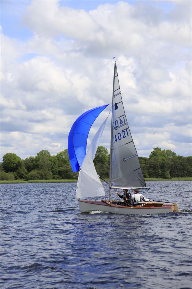 GP14 Scottish Championship at Annandale photo copyright Tony Lyman taken at Annandale Sailing Club and featuring the GP14 class