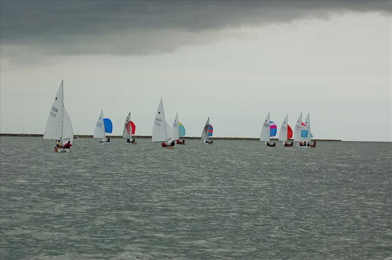 GP14s at Tollesbury photo copyright Kees Spitters taken at Tollesbury Sailing Club and featuring the GP14 class