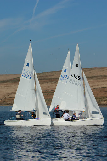 Sailing starts in Bolton Sailing Club Diamond Jubilee year photo copyright Dennis Shevelan taken at Bolton Sailing Club and featuring the GP14 class