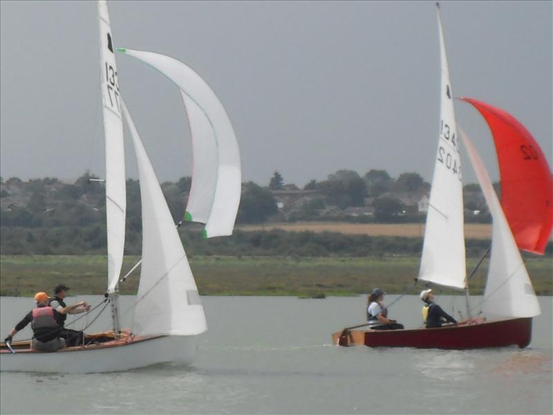 GP14s at Tollesbury photo copyright John Barbrook taken at Tollesbury Sailing Club and featuring the GP14 class