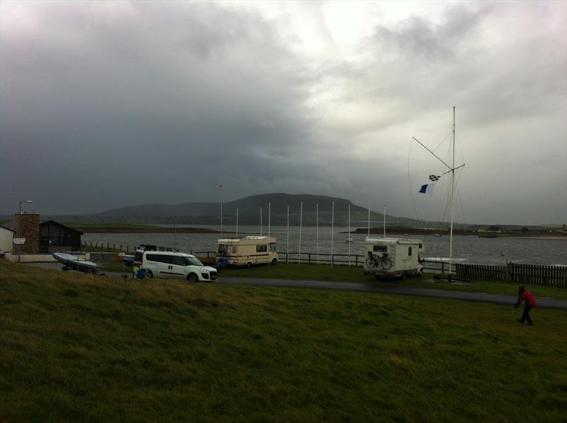 Racing abandoned on Sunday at the GP14 Irish Autumn Open and Youth Championships photo copyright Shane MacCarthy taken at Sligo Yacht Club and featuring the GP14 class