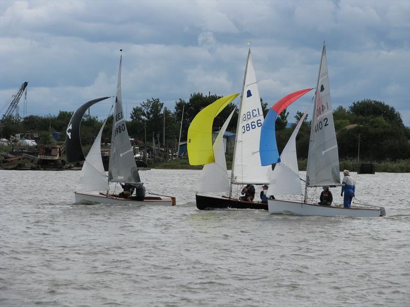 The first ever GP14 open at Erith photo copyright David Innes taken at Erith Yacht Club and featuring the GP14 class