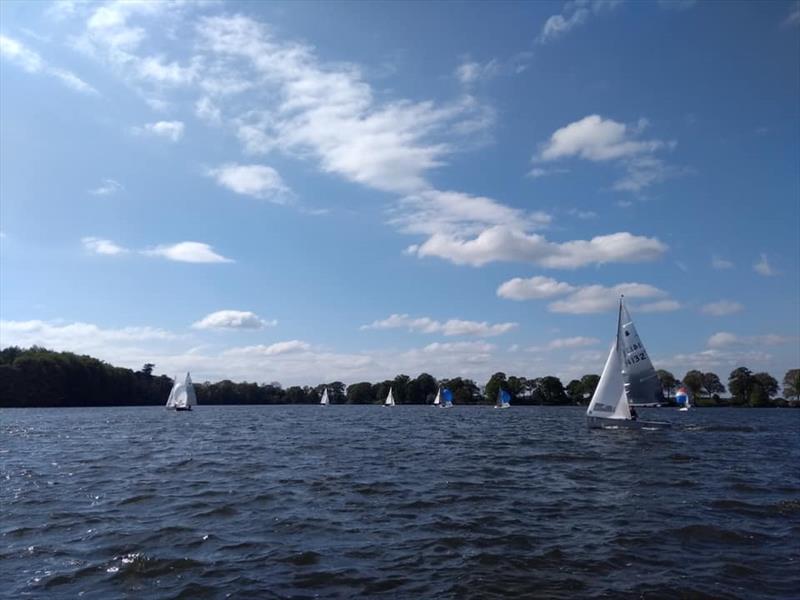 GP14 Midland Bell Series at Nantwich photo copyright Michelle Evans taken at Nantwich & Border Counties Sailing Club and featuring the GP14 class