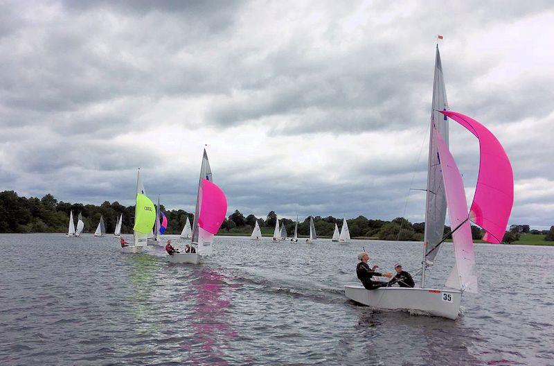 GP14 Northern Bell series at Budworth photo copyright Tony Wilcock taken at Budworth Sailing Club and featuring the GP14 class