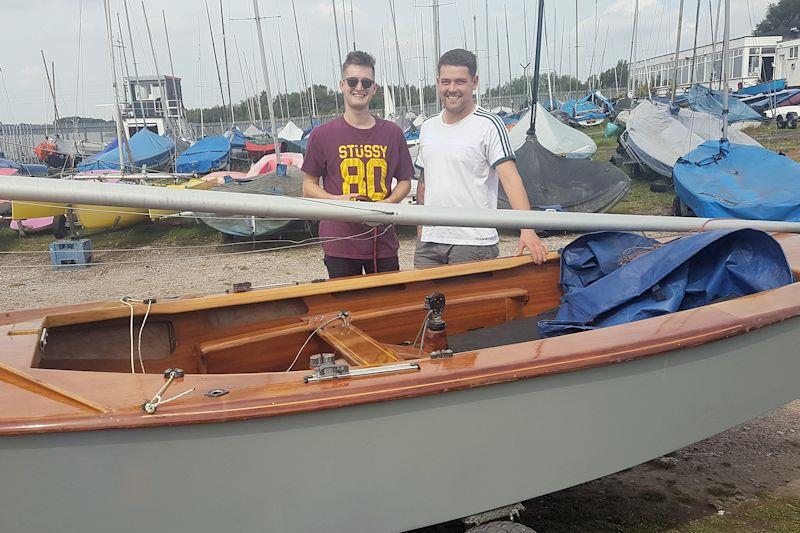 Eden and Josh Hyland have prepared this boat for a 24 hour race in aid of the charity POhWER photo copyright CSC taken at Chase Sailing Club and featuring the GP14 class