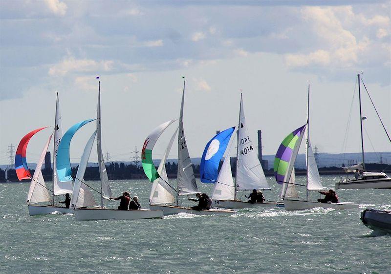 GP14 Southern Area Championship at Leigh-on-Sea photo copyright Richard Knight taken at Leigh-on-Sea Sailing Club and featuring the GP14 class
