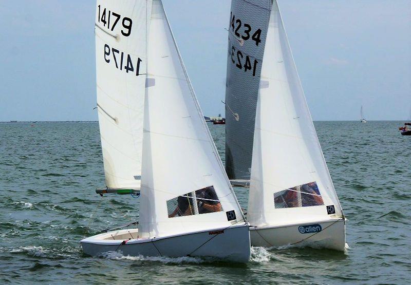 GP14 Southern Area Championship at Leigh-on-Sea photo copyright Tony Handfield taken at Leigh-on-Sea Sailing Club and featuring the GP14 class