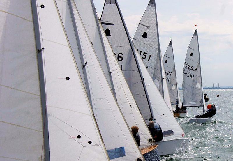 GP14 Southern Area Championship at Leigh-on-Sea photo copyright Tony Handfield taken at Leigh-on-Sea Sailing Club and featuring the GP14 class