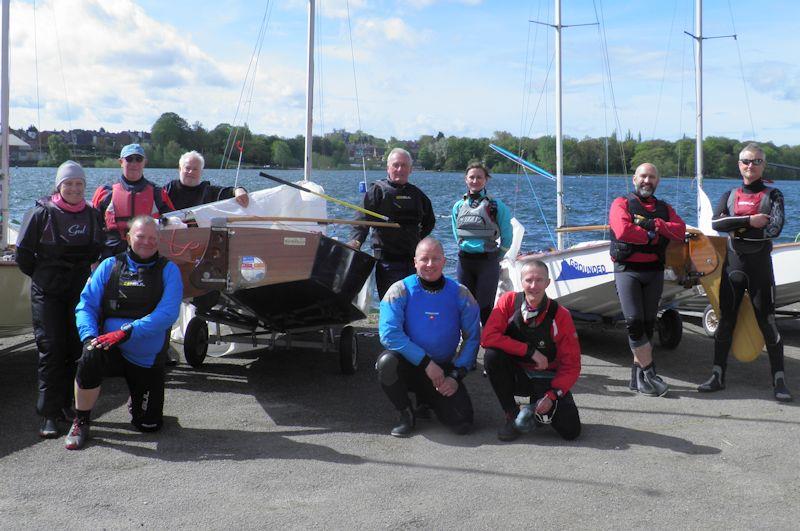 The first Midland Bell open meeting for 18 months gets underway in Edgbaston photo copyright Nathan McGrory taken at Midland Sailing Club and featuring the GP14 class