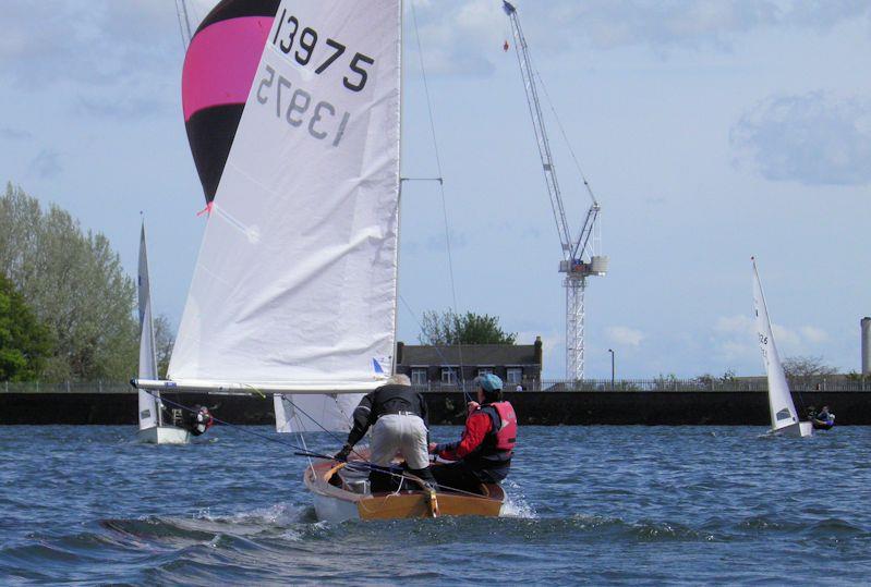 The first Midland Bell open meeting for 18 months gets underway in Edgbaston photo copyright Nathan McGrory taken at Midland Sailing Club and featuring the GP14 class