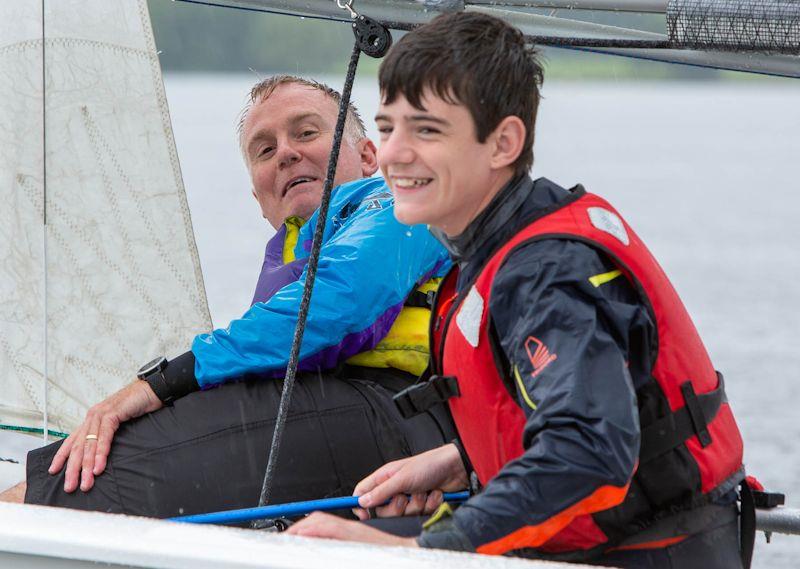 New trophy for a youth helm sailing with an adult crew was created at the GP14 Youth Championships at Budworth photo copyright Ed Washington taken at Budworth Sailing Club and featuring the GP14 class