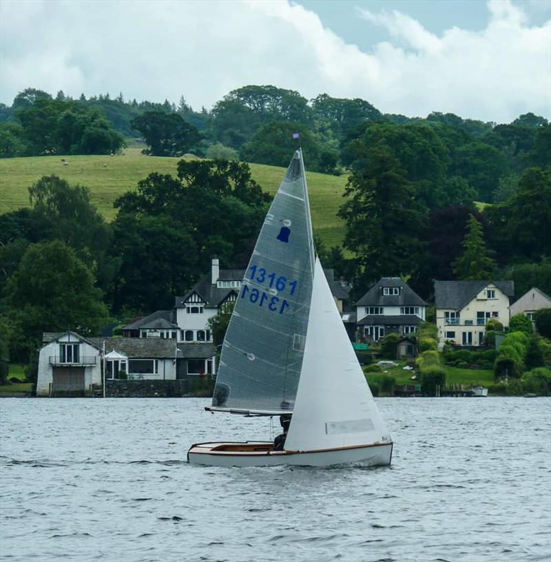 Robert Richardson sailing Spirit photo copyright Richard Rigg taken at Royal Windermere Yacht Club and featuring the GP14 class