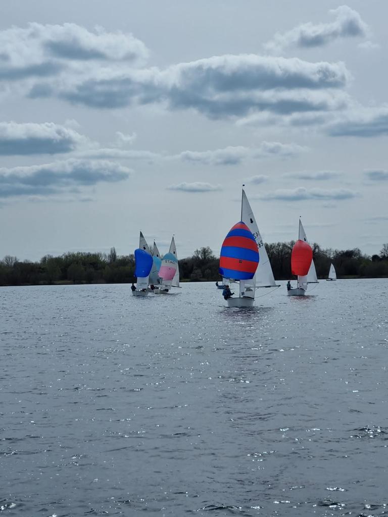 South Cerney GP14 Open photo copyright Richard Burton taken at South Cerney Sailing Club and featuring the GP14 class