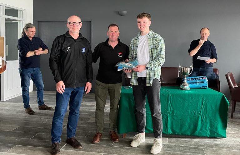 Prizewinners at the GP14 Spring open meeting at Sligo - photo © Stephen Boyle