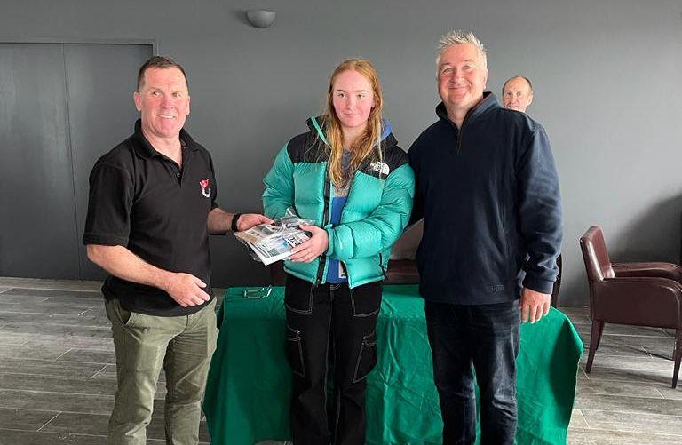 Prizewinners at the GP14 Spring open meeting at Sligo - photo © Stephen Boyle