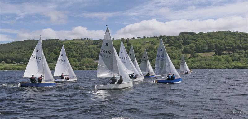 GP14 Inlands at Bala - photo © John Hunter