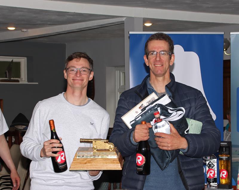 First Master Nick Craig, crewed by Arthur Henderson in the GP14 Inland Championship & Masters Championship at Bala photo copyright John Hunter taken at Bala Sailing Club and featuring the GP14 class