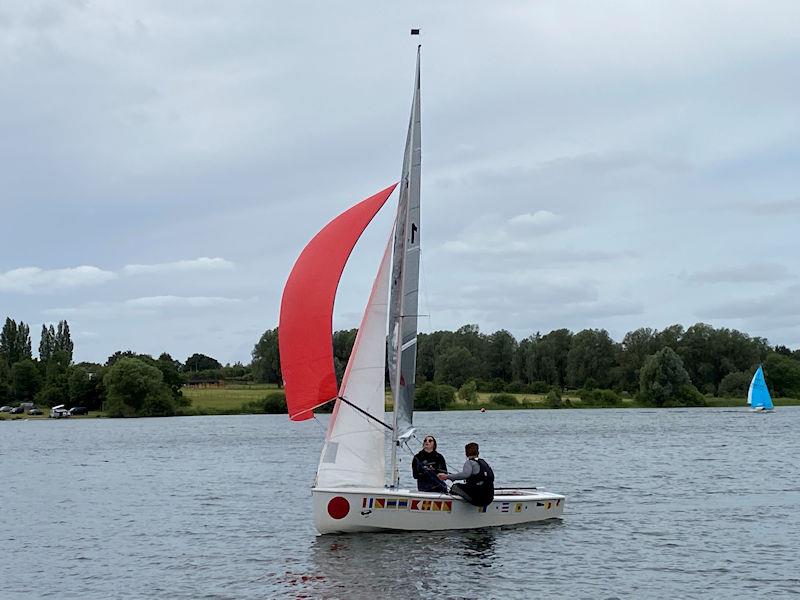 Coombsbrook 1 during the Leigh & Lowton Sailing Club S2S Dinghy Race photo copyright Rebecca Fleet taken at Leigh & Lowton Sailing Club and featuring the GP14 class
