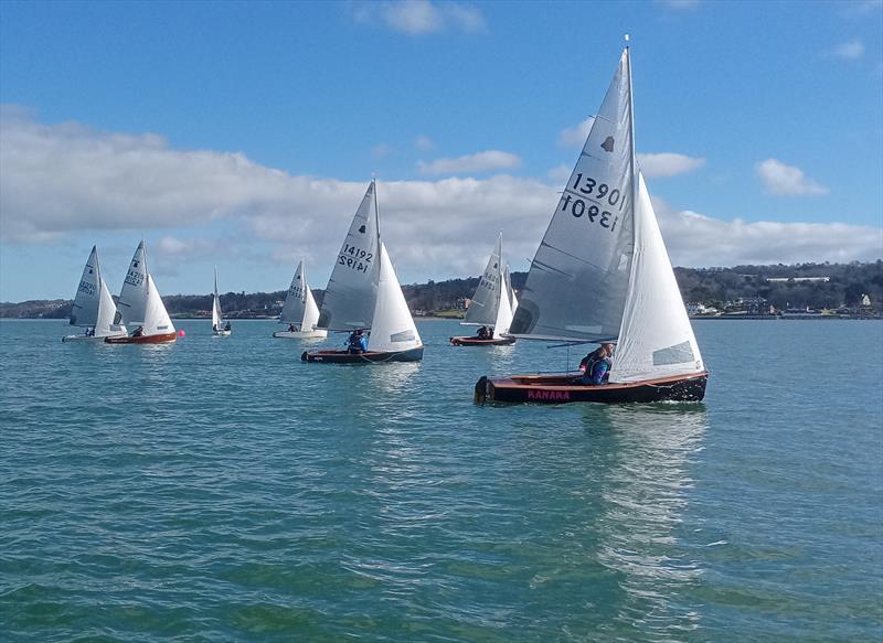 GPs racing at the Royal North of Ireland Yacht Club photo copyright Gerry Reid taken at Royal North of Ireland Yacht Club and featuring the GP14 class