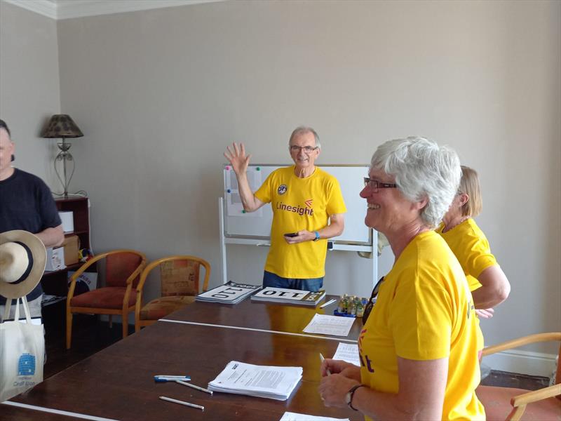 Progressive Credit Union GP14 Worlds 2022: The Registration Office photo copyright Andy Johnston taken at Skerries Sailing Club and featuring the GP14 class