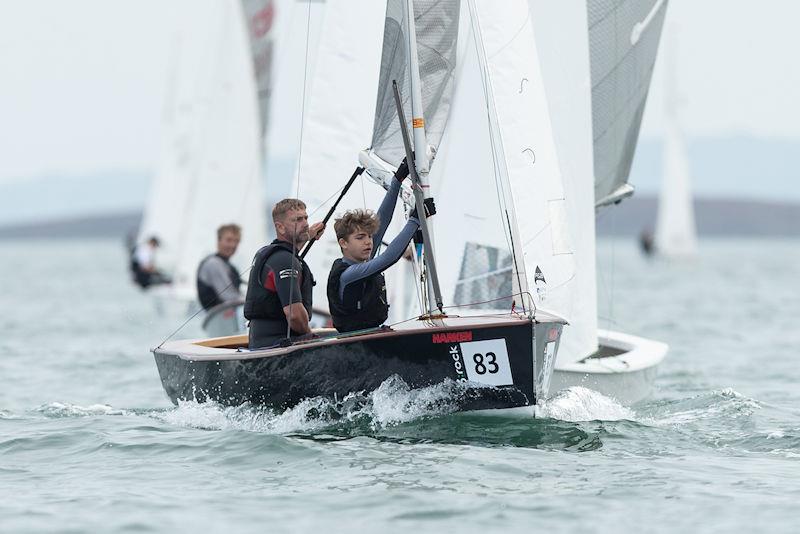 Keith and Matteo Louden at the Progressive Credit Union GP14 Worlds 2022 - photo © Bob Given Photography