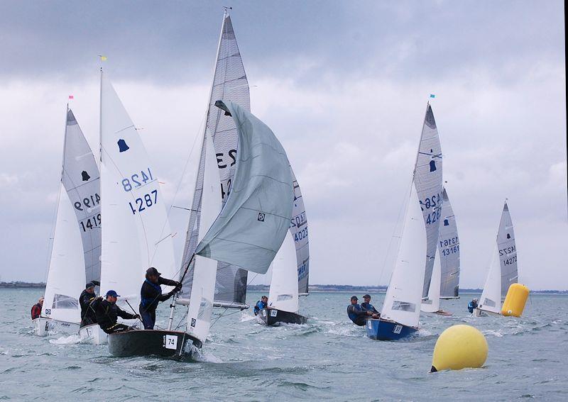Blay and McNally lead Dobson and Mee to the mark - Progressive Credit Union GP14 Worlds 2022 day 6 - photo © SSC