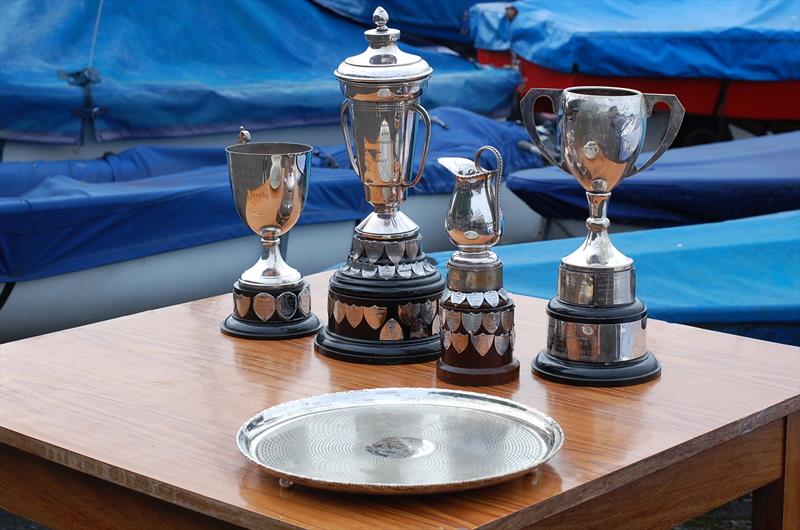 Trophies for the GP14 Leinsters at Mullingar - photo © Andy Johnston