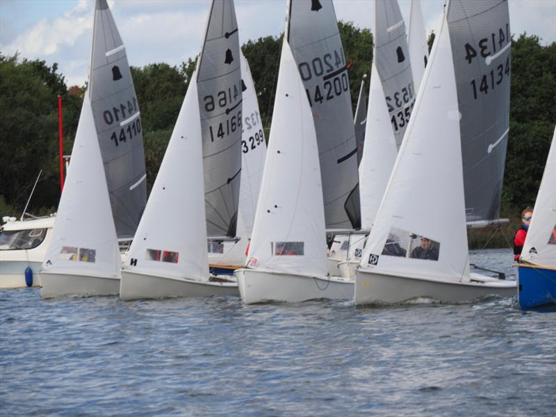 GP14 Victor Trophy at Welsh Harp - photo © Luke Howard