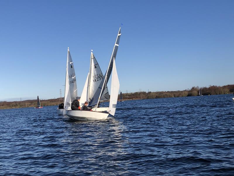 Chase Sailing Club Boxing Day Race 2022 photo copyright Alex Walton taken at Chase Sailing Club and featuring the GP14 class