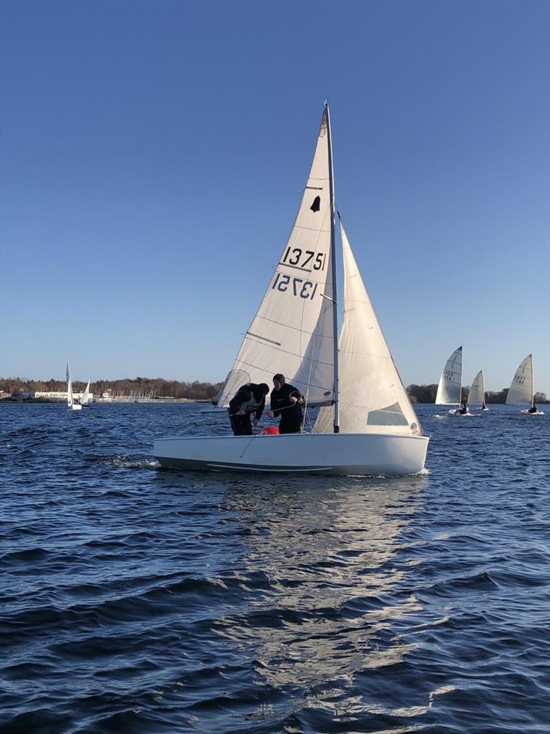 Chase Sailing Club Boxing Day Race 2022 photo copyright Alex Walton taken at Chase Sailing Club and featuring the GP14 class