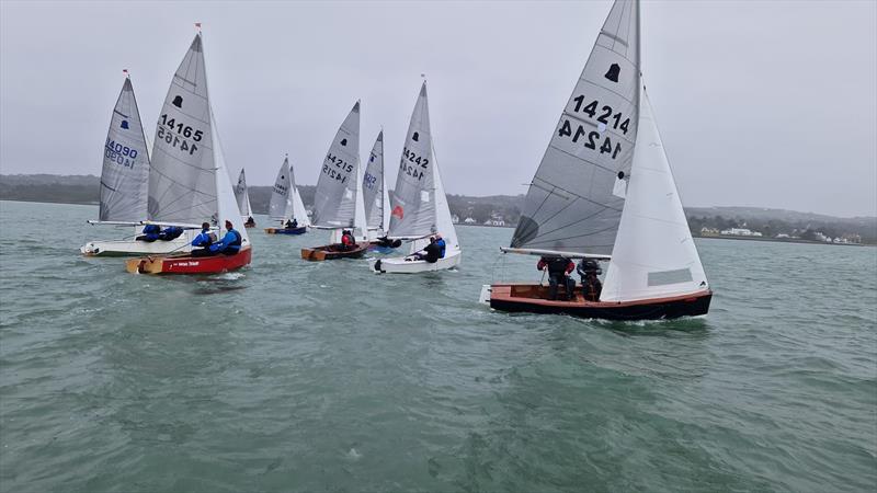 RNIYC GP14 Spring Series Week 3 photo copyright Calum Dalzel taken at Royal North of Ireland Yacht Club and featuring the GP14 class