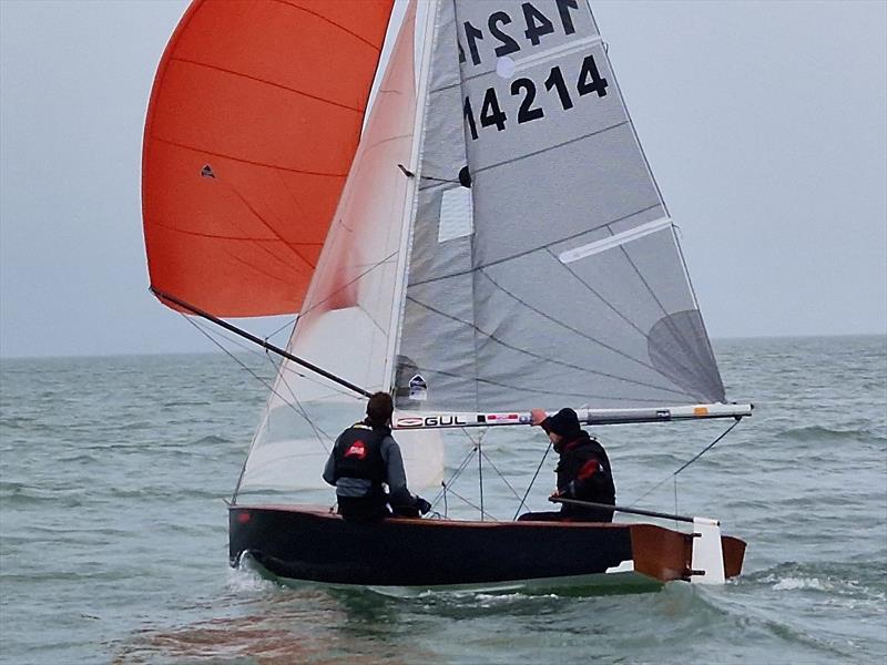 RNIYC GP14 Spring Series Week 3 photo copyright Calum Dalzel taken at Royal North of Ireland Yacht Club and featuring the GP14 class