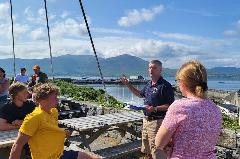 Just look at that view! - GP14 Munster Championship at Tralee Bay - Day 1 - photo © Andy Johnston