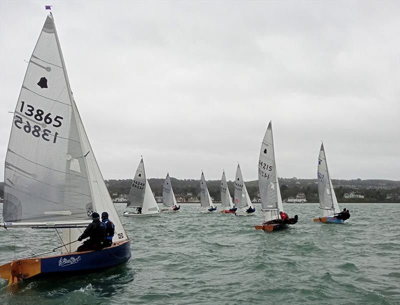 GP14 Hot Toddy Weekend photo copyright Gerry Reid taken at Royal North of Ireland Yacht Club and featuring the GP14 class