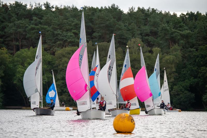 GP14 Inlands at Frensham Pond photo copyright Richard Craig / www.SailPics.co.uk taken at Frensham Pond Sailing Club and featuring the GP14 class