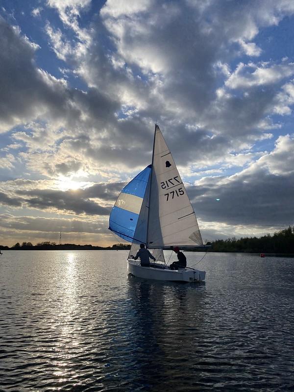 Chase Sailing Club Wednesday Series 2024 photo copyright Dave Watkins taken at Chase Sailing Club and featuring the GP14 class