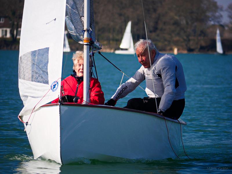 Chichester Snowflake Series day 3 photo copyright Mark Green taken at Chichester Yacht Club and featuring the GP14 class