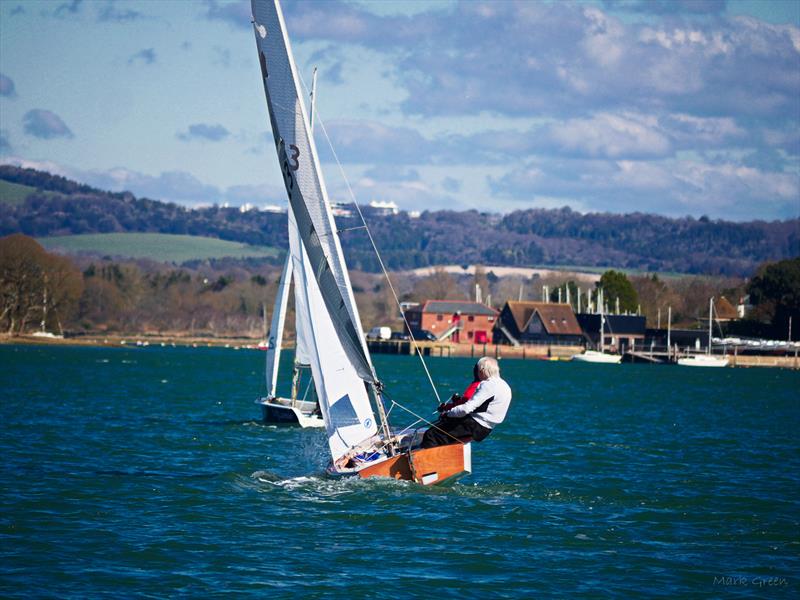 Chichester Snowflake Series day 4 photo copyright Mark Green taken at Chichester Yacht Club and featuring the GP14 class