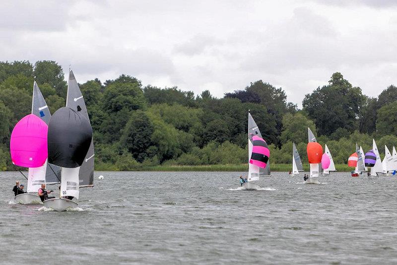 Sam Watson and Matt Birks take Race 1 - GP14 Northern Bell at Budworth - photo © Northern Powerhouse Media
