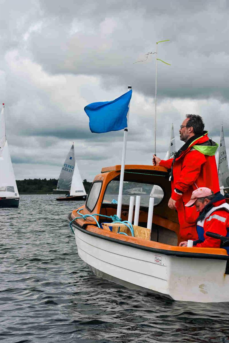 PRO Team Dave and Michael during the GP14 Munster Championship 2025 at Cullaun Sailing Club photo copyright Hazel McMahon,Luke O'Donnell & Des McMahon taken at Cullaun Sailing Club and featuring the GP14 class