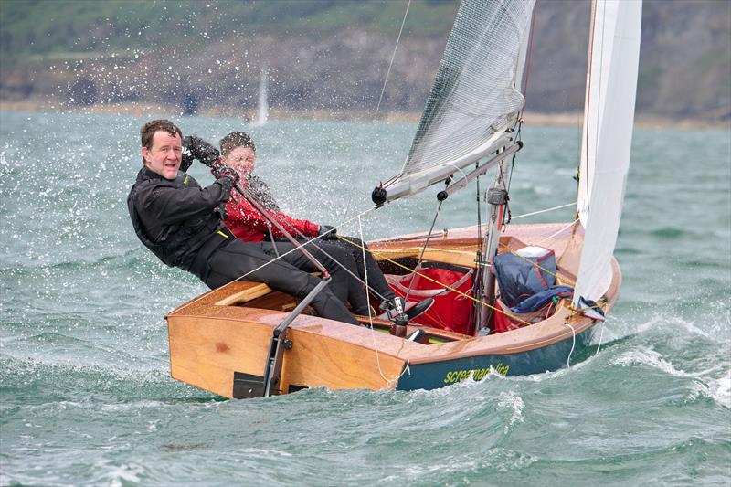 Jon and Seb Nagle on day 3 of the Ripe Craftinsure GP14 National Championship at Tenby - photo © Richard Craig / www.SailPics.co.uk