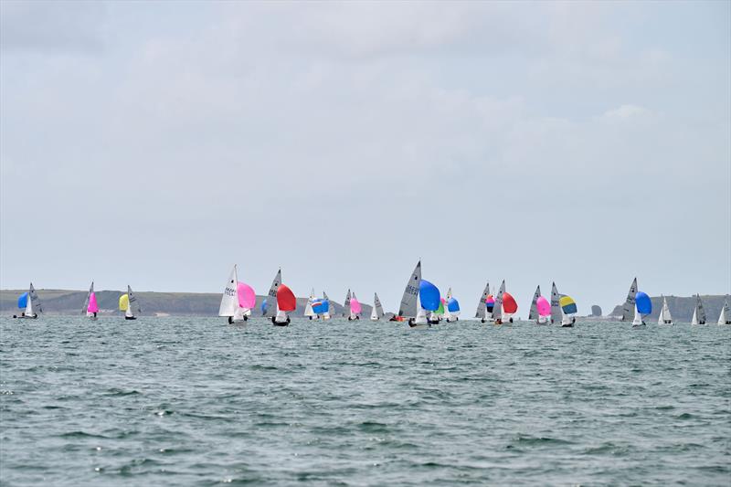 Day 4 of the Ripe Craftinsure GP14 National Championship at Tenby photo copyright Richard Craig / www.SailPics.co.uk taken at Tenby Sailing Club and featuring the GP14 class