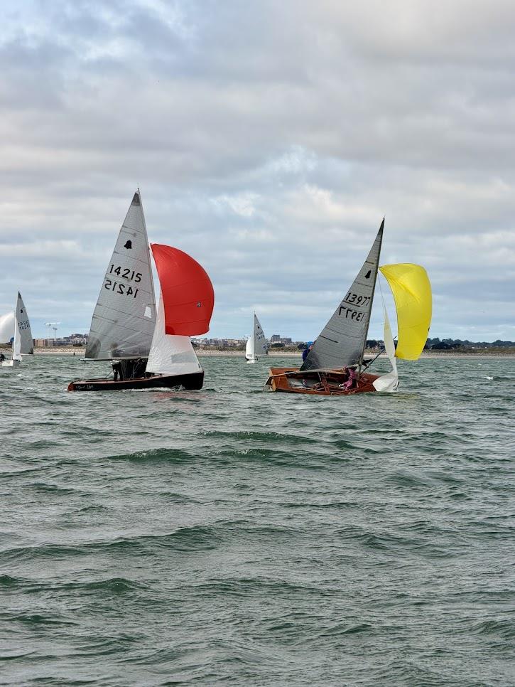 David Johnston and Jess Greer - GP14 Leinster Championship at Howth photo copyright Karolina Kernan taken at Howth Yacht Club and featuring the GP14 class