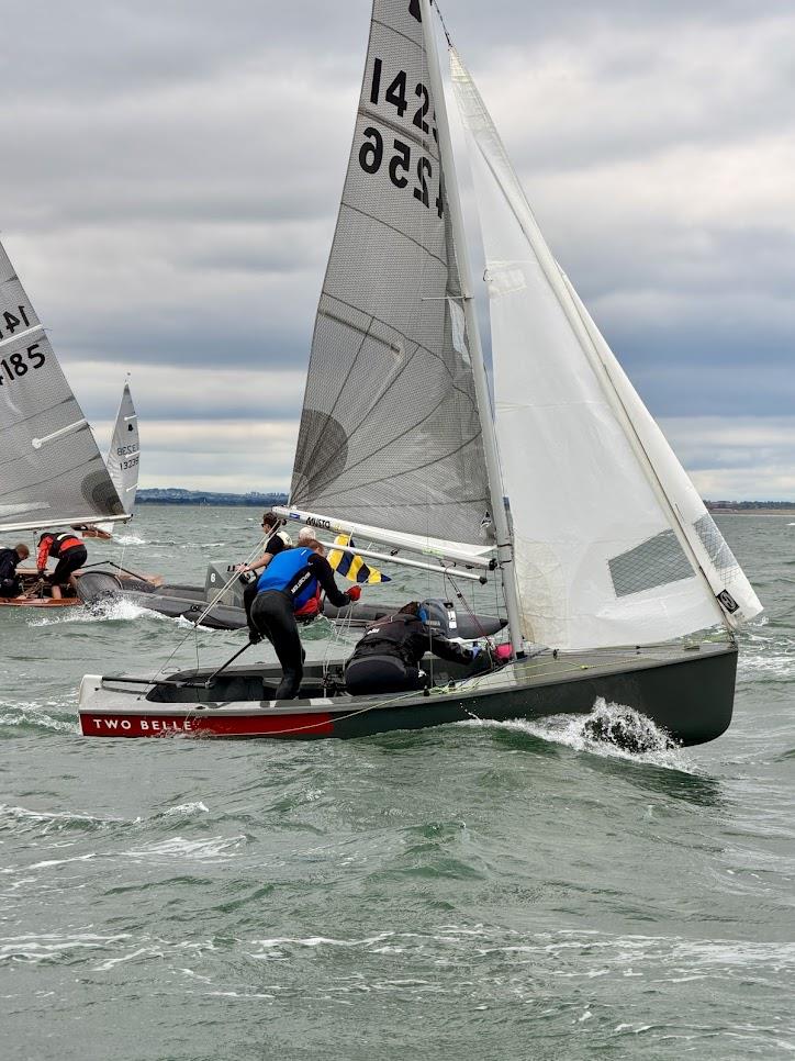 Owens and Morris - GP14 Leinster Championship at Howth photo copyright Karolina Kernan taken at Howth Yacht Club and featuring the GP14 class