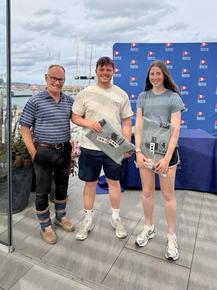 2nd overall, Adam and Emily Torrens - GP14 Leinster Championship at Howth photo copyright Karolina Kernan taken at Howth Yacht Club and featuring the GP14 class