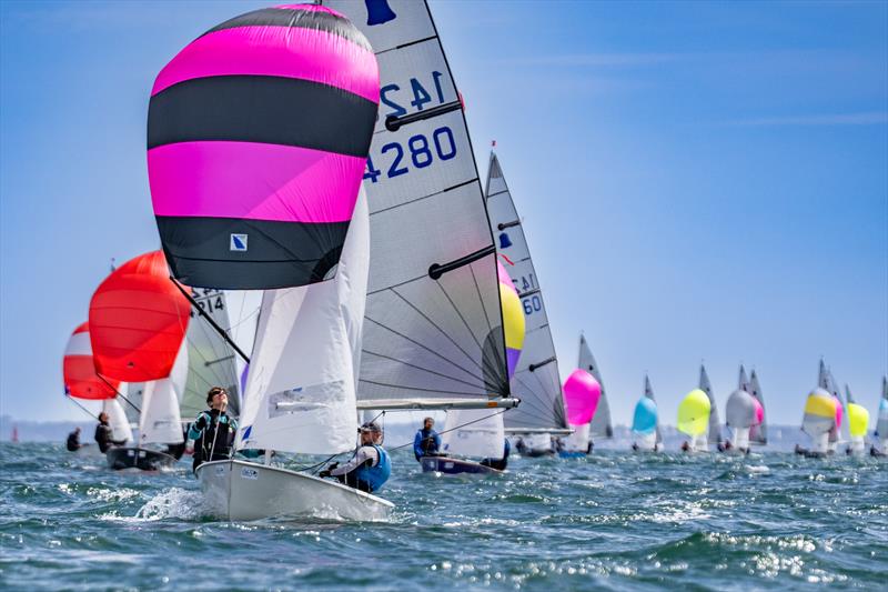 GP14 World Championship 2026 - Day 6 photo copyright Bradley Quinn taken at Royal North of Ireland Yacht Club and featuring the GP14 class