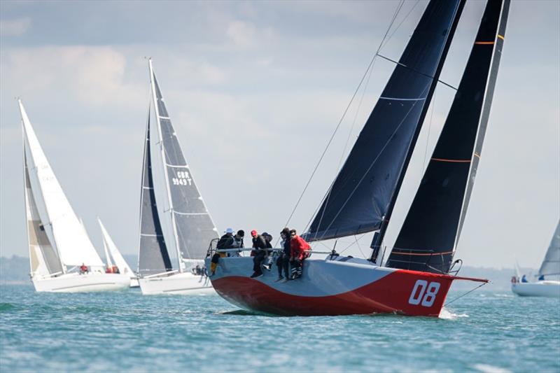 The overall winner of the Royal Ocean Racing Club's Myth of Malham Race was Farr 42 Redshift raced by Ed Fishwick. - photo © Paul Wyeth / RORC